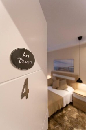 Deluxe-Doppelzimmer, Blick auf den Innenhof