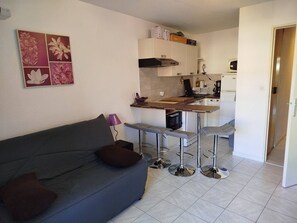 TV - Air-conditioned studio cabin with parking (Bormes-les-Mimosas)