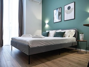 Deluxe tweepersoonskamer, balkon | Gratis wifi