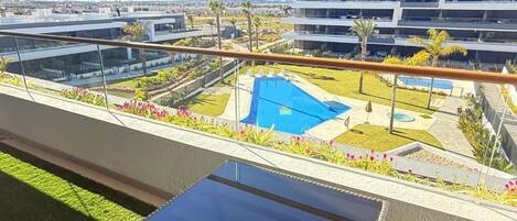 Apartment, Balcony, Garden View | Pool | 2 outdoor pools