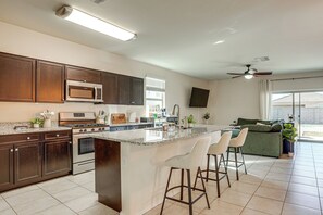 Front of property - Fenced Yard + Outdoor Games: Buckeye Home! (Buckeye)