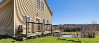 Family Friendly! Secluded Worcester Haven w/ Deck