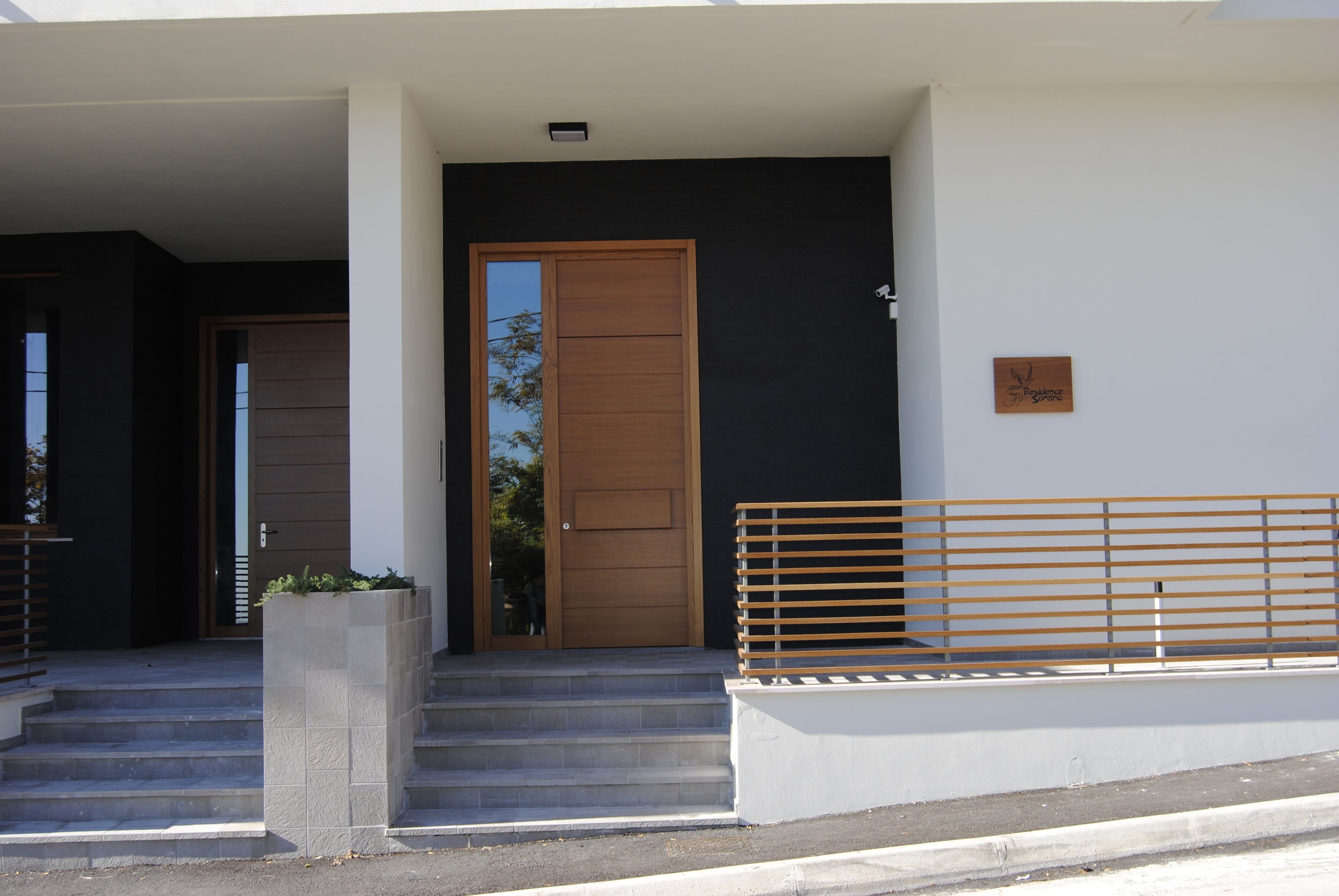 Detalhe da fachada