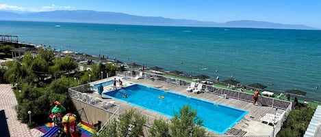 Seasonal outdoor pool