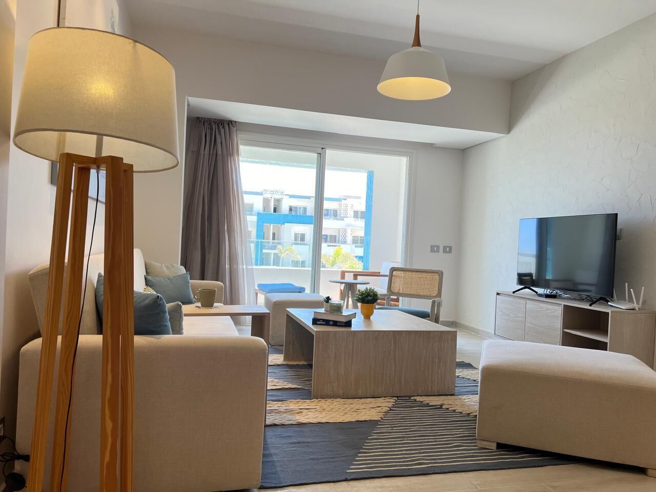 Chalet, 3 Bedrooms, Sea View | Living area