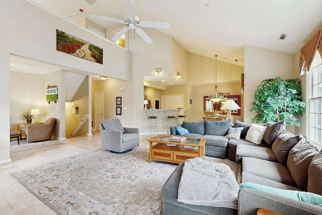 TV, fireplace, DVD player