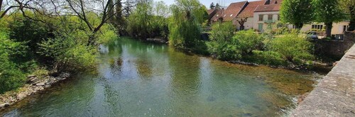 L'écrin de l'abreuvoir: Charming Ground-Floor Retreat in Marnay Near Besançon