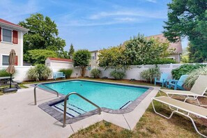 Pool - Dog-friendly, 2-story home near beach with private outdoor pool, W/D & AC (Rehoboth Beach)