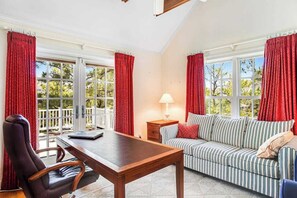 TV, fireplace, offices - Rehoboth Beach North Shores home with pool, basketball, fast WiFi & W/D (Rehoboth Beach)
