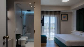 Doppia Deluxe, bagno in camera | Interni