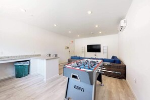 Games room - Rehoboth Beach House with washer/dryer, on-site pool & foosball - near golf (Rehoboth Beach)