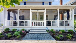Exterior detail - Town of  Rehoboth Beach condo with screened porch & W/D - walk to beach (Rehoboth Beach)