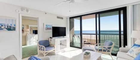 TV, DVD player, offices
