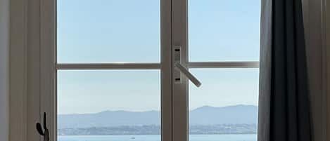 Economy-Doppelzimmer, Meerblick | Innenbereich