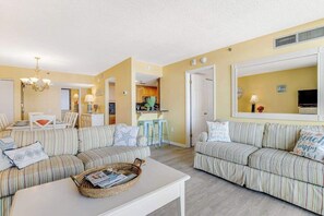 TV, offices - Sea Colony Ocean 5th floor condo w/ gym, elevator, and free WiFi (Bethany Beach)