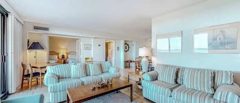 TV, DVD player, offices
