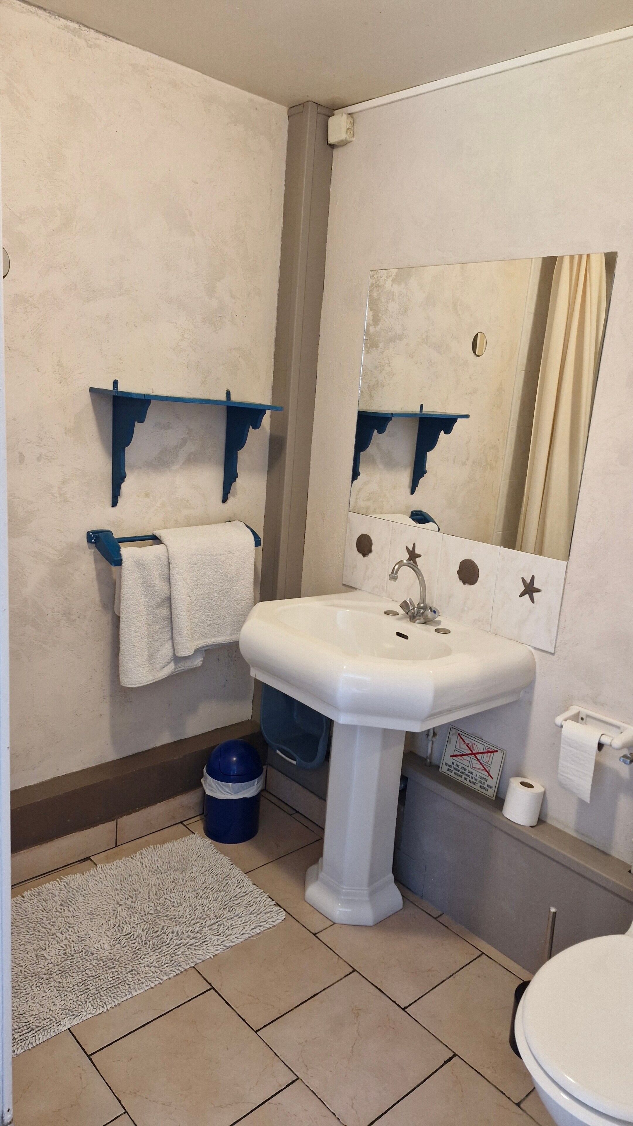 Dusche, Handtücher