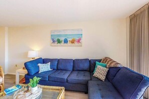 TV, offices - Sea Colony 2nd floor condo with pool, tennis, balcony, washer/dryer, elevator (Bethany Beach)
