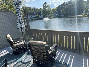 Terrace/patio - Sea Colony Tennis 1st floor condo w/ free WiFi, shared sauna, and tennis court (Bethany Beach)