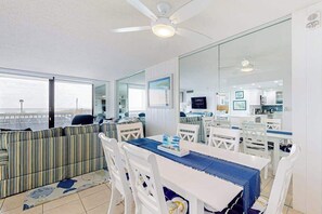 Dining - 1st-floor Sea Colony Ocean condo with gym, sauna, & pool (Bethany Beach)