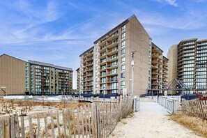 Exterior - Sea Colony oceanfront condo with pools, hot tub, sauna, balcony & pickleball (Bethany Beach)