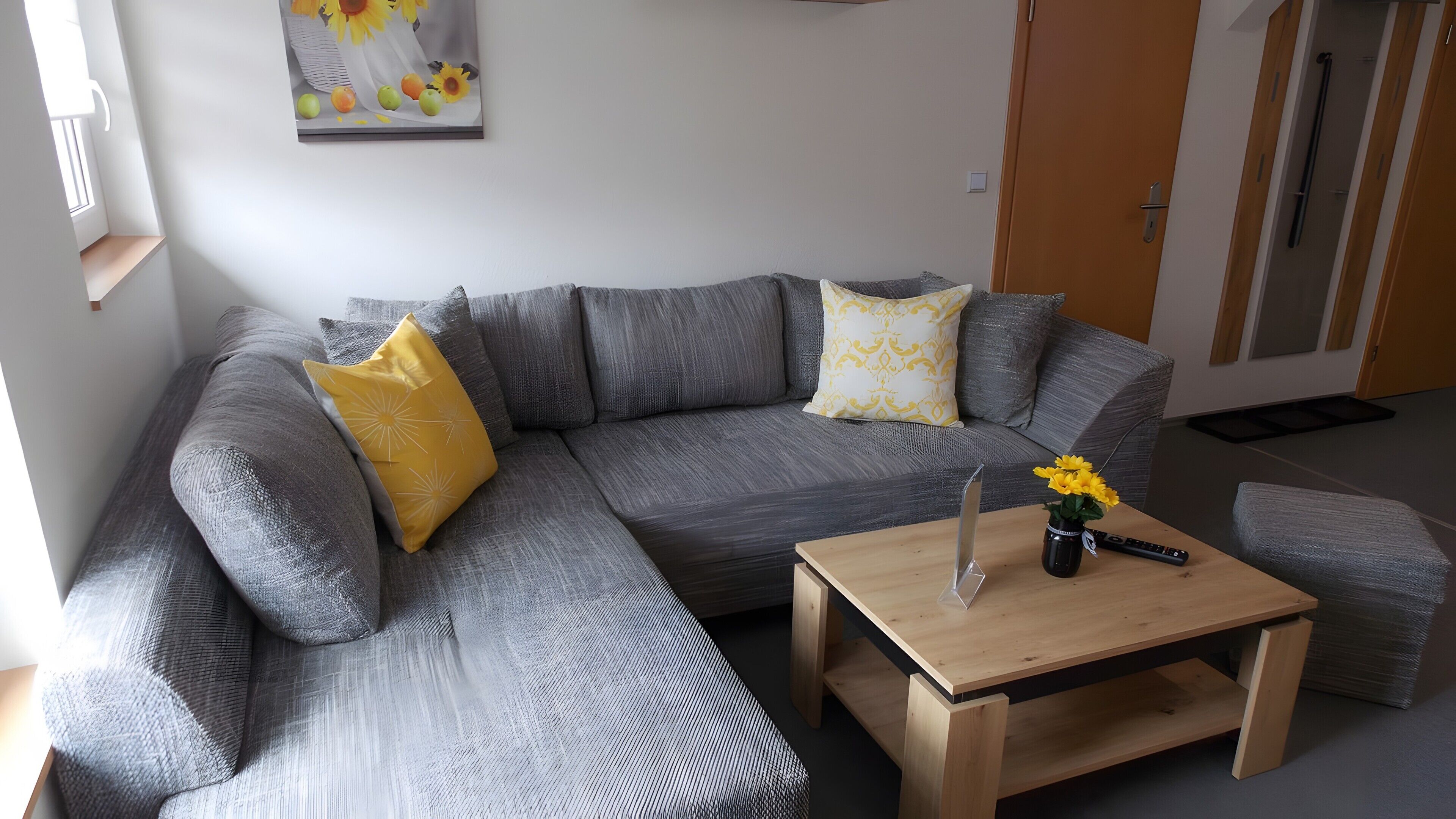 TV, DVD player, table tennis, stereo