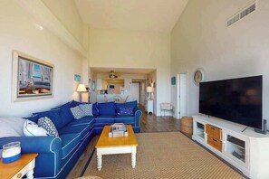TV, DVD player, offices - Sea Colony 2nd floor condo with pool & basketball court (Bethany Beach)
