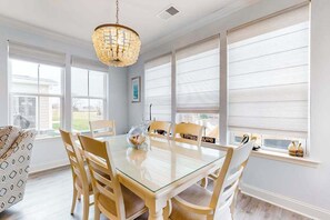 Dining - Dog-friendly resort townhouse w/shared sauna, fireplace, basketball/tennis court (Selbyville)