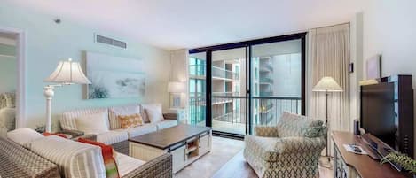TV, DVD player, offices