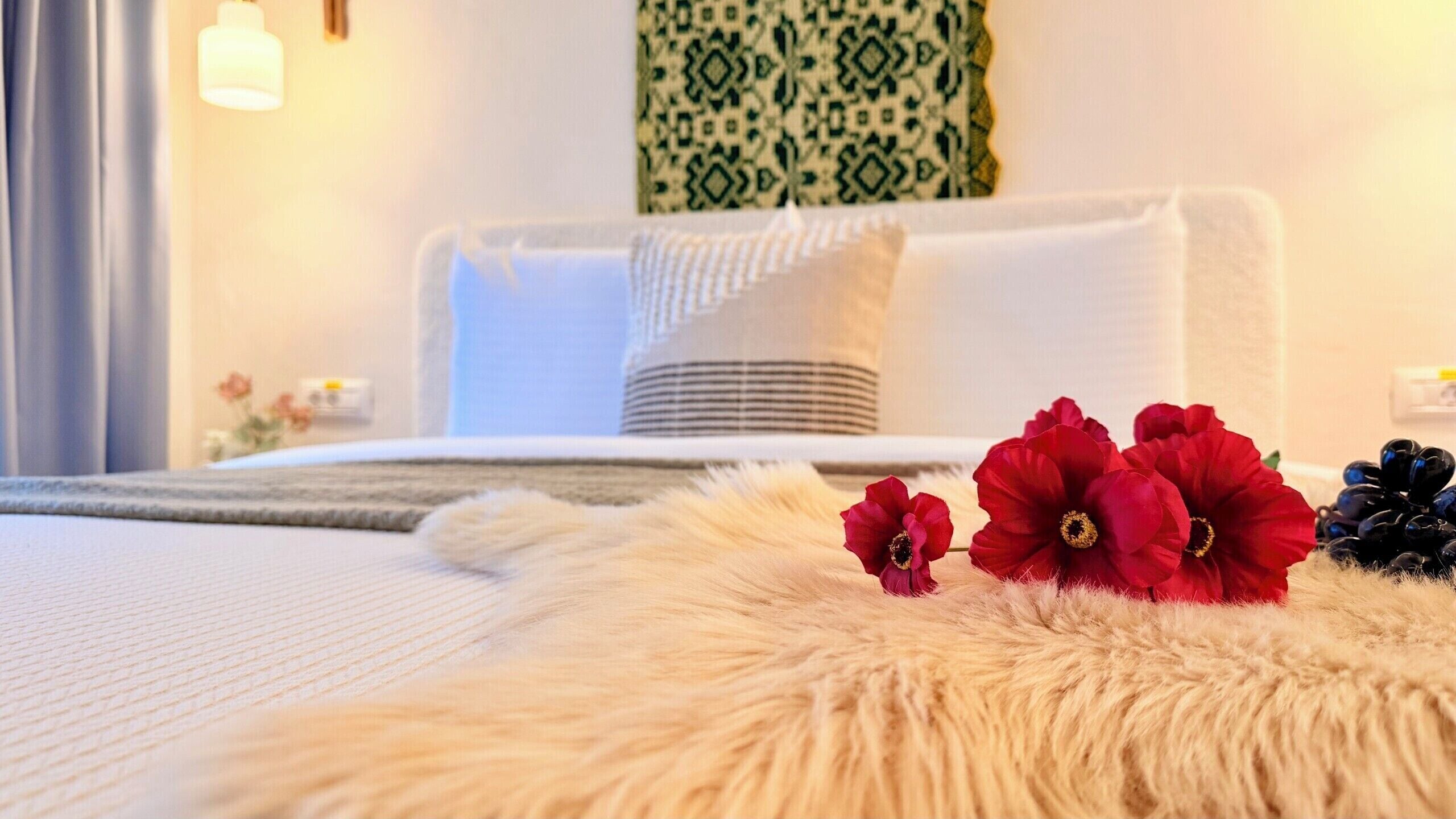 Estudio Confort, 1 cama de matrimonio, no fumadores, baño privado | Cortinas opacas, tabla de planchar con plancha, wifi gratis
