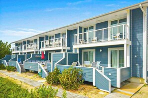 Exterior - Sandywalk Oceanfront Townhouse w/Private Washer and Dryer + Free WiFi (Bethany Beach)