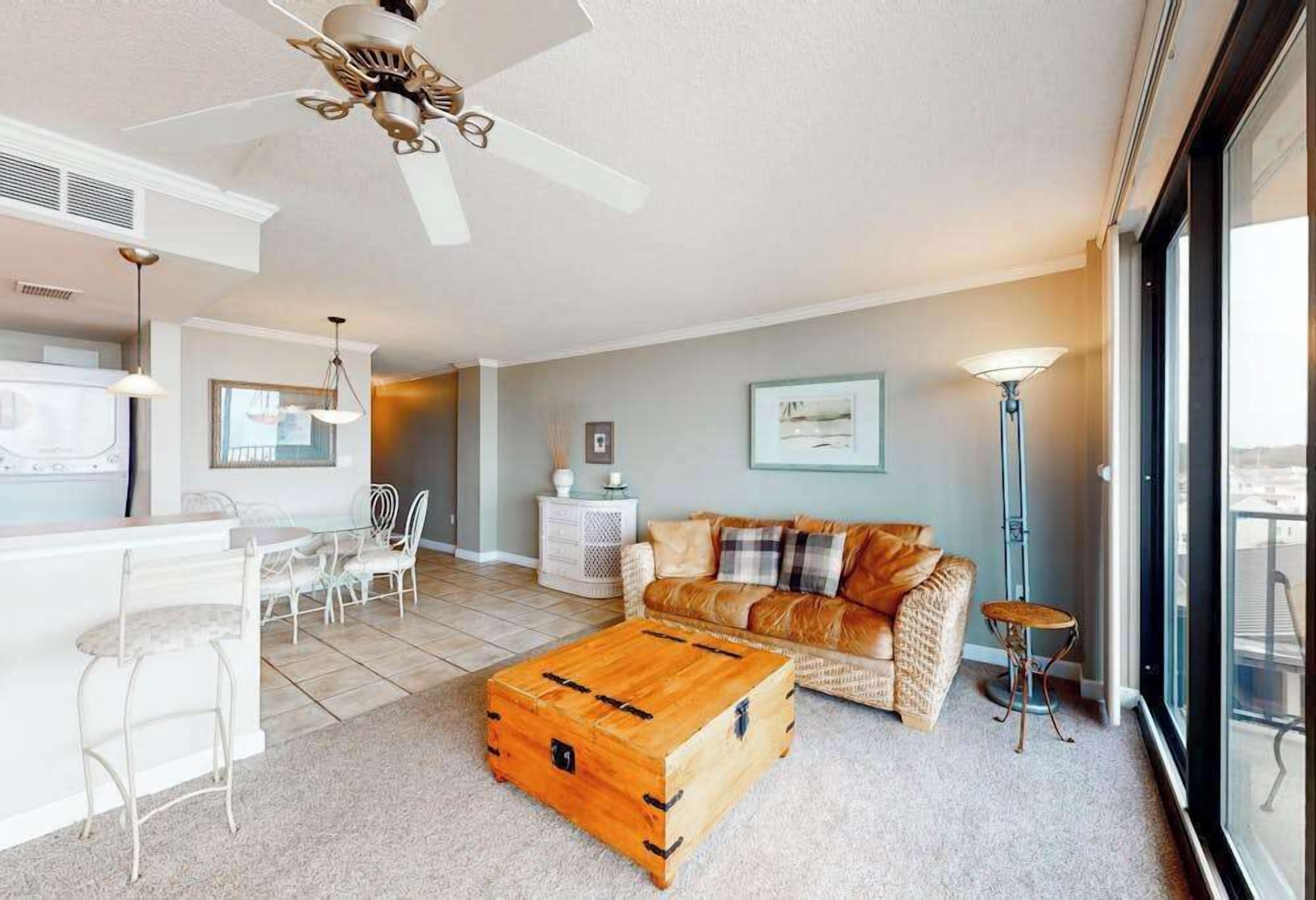 TV, DVD player, offices