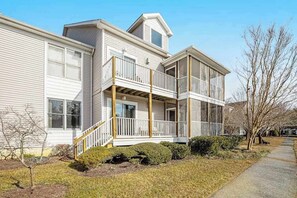 Exterior - Sea Colony Pond-Front Condo w/ WiFi & Shared Pools, Tennis, and Fitness Center (Bethany Beach)