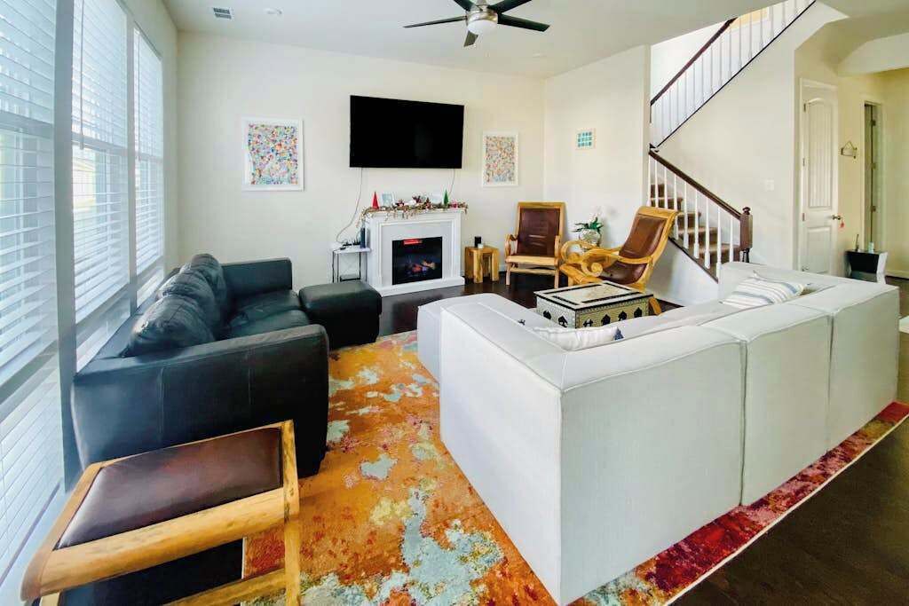 TV, video games, offices