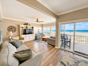 Smart TV - Gulf Front | 6 Bedrooms | Spacious West Beach Retreat (Gulf Shores)