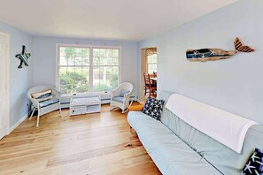 TV, DVD player, stereo, offices - Spacious Eastham Home w/ Expansive Deck & Yard - Near Nauset Light Beach (Eastham)