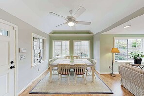 Dining - Beautiful Harwich home with large yard near Red River Beach & Main Street fun (Harwich)