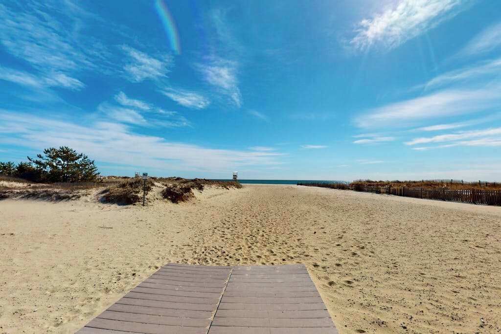 Accommodatie ligt op het strand