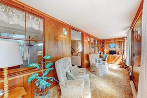 Interior - 2-story home near downtown & beach with grill, outdoor shower, W/D, & backyard (Wareham)