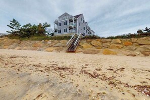 Exterior - Dreamy ocean-view perch with furnished balcony & beach access - dog-friendly (Dennis Port)