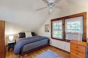 Iron/ironing board, WiFi, bed sheets - The Lodge | Condo in Provincetown with harbor views & two decks (Provincetown)
