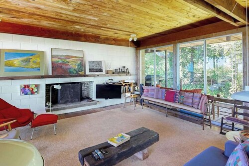 Iconic Mid-Century Home with Gorgeous Ocean Views, Private Pool & Decks