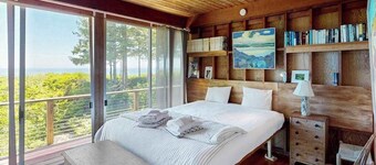 Iconic Mid-Century Home with Gorgeous Ocean Views, Private Pool & Decks