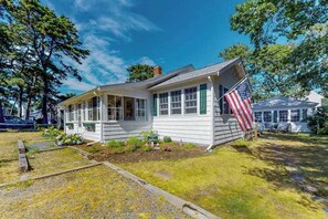 Exterior - Cape Cod Charmer & Bonus Cottage | Big Yard | 3-Min Walk to Beach (Dennis Port)