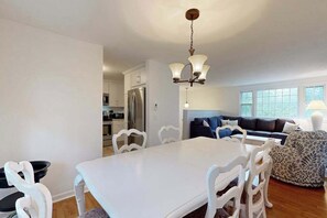 Dining - Spacious house close to town and beach with AC, W/D, games, deck, & grill (Dennis Port)