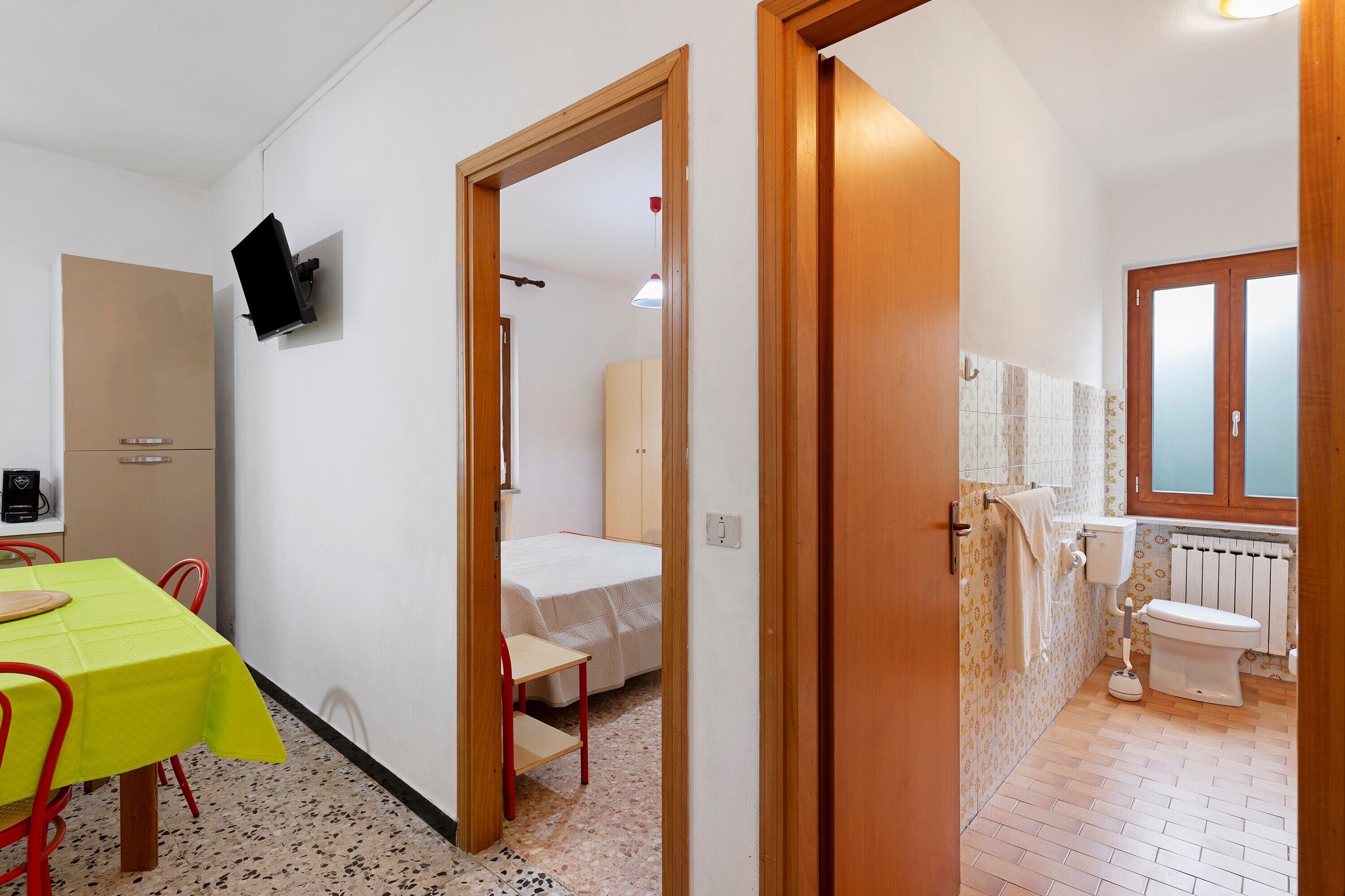 1 dormitorio y ropa de cama