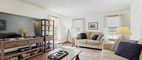 TV, DVD player, offices