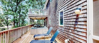 Our House in West Falmouth | House in Falmouth with private beach access