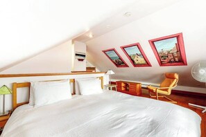 Desk, iron/ironing board, WiFi, bed sheets - Historic District Hideaway with Home Office | Walk to Commercial St & Pier (Provincetown)