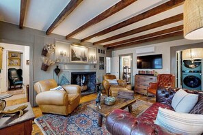 TV, DVD player, stereo, offices - Stunning West End Home | Historic Restoration | Dog-Friendly (Provincetown)